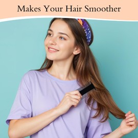 Yuanchu 10 Pack Double Side Pocket Comb for Hair,Beard Combs Mustaches Comb Fine Teeth Comb Everyday Comb for Detangling Knots Beard Care Grooming