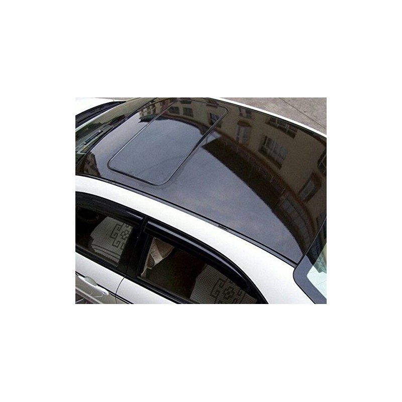 艶ありブラック保護フィルム付きカッティングシート152ｃｍ×30ｃｍ ブラック 黒 ルーフ等に