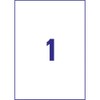 AVERY Zweckform Protection & Security Labels Weatherproof 210 x 297
