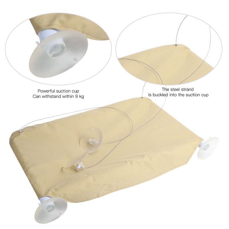 Cat Hammock Window Mounted Hommock with Suction Cups Pet Hanging