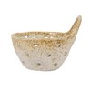 Creative Co-Op Stoneware Colanders with Handles, Set of 2