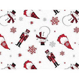 Buffalo Plaid Wishes Tissue Paper - 20in.x30in. (12 Sheets)