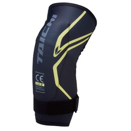 RS Taichi TRV080 Stealth CE (Level 2) Knee Guard, Knee Protector Pair, Black/Yellow, M