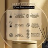 Reed Diffuser for Home, Includes 5 Fiber Sticks, Home Goods