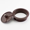 Mprofi MT® 2 x Cable Grommet Desk - Brown Plastic