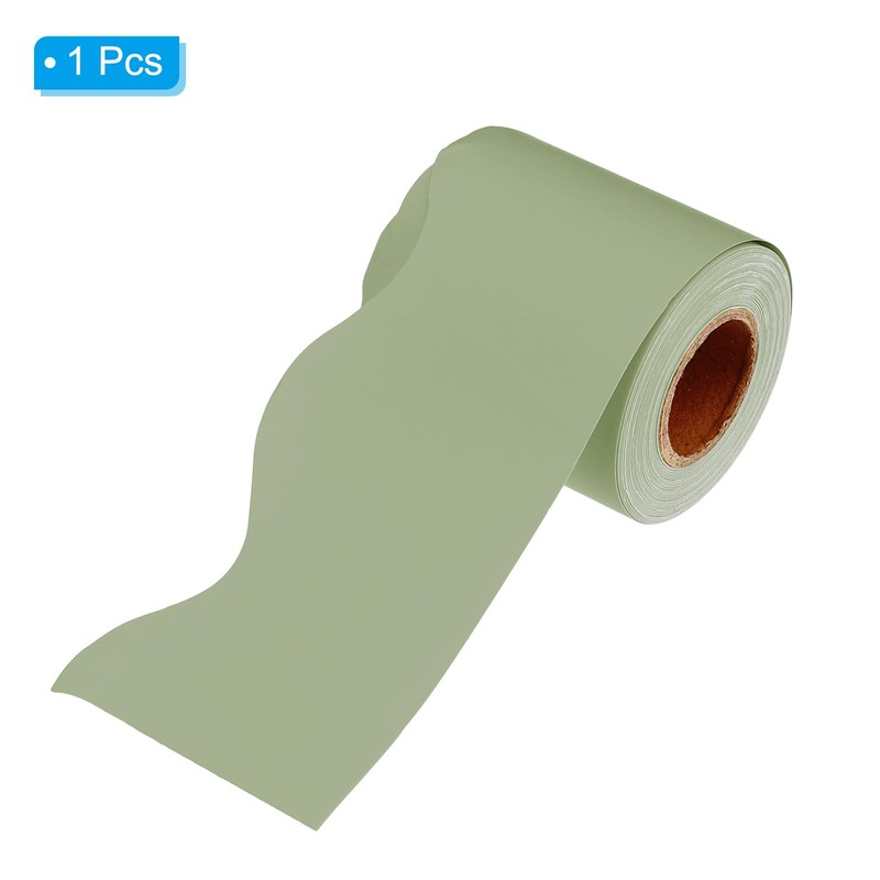 PATIKIL 2.24" x 32.8Ft Bulletin Board Border,Scalloped Trim Strips Wall