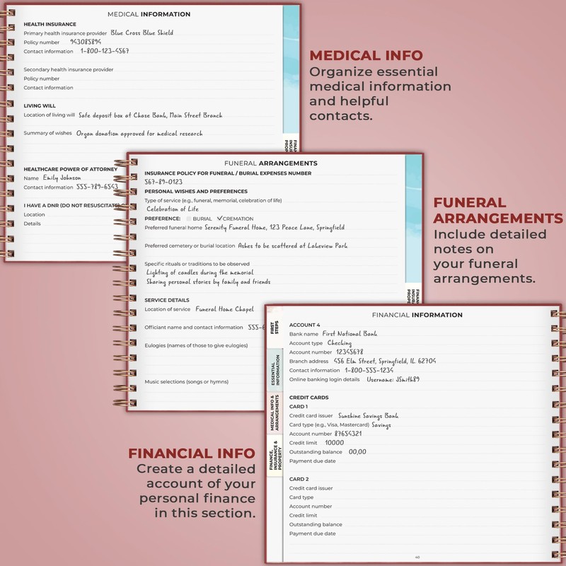 Clever Fox Peace of Mind Planner – Guided End of