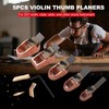 Luthier Tools, 5pcs finger plane cutter in different sizes Wood