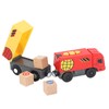 Remote Control Electric Train with Sound and Light Magnetic Connection