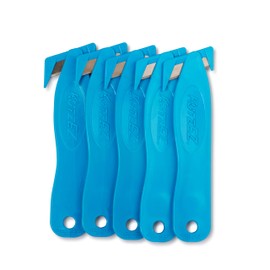 KutzEz 5 Pack Utility Knife (Blue)