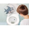 Toilet Sticker Set of 10 Toilet Stickers Target Shark Design