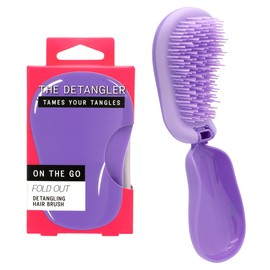 The Detangler On the Go Travel Detangling Hair Brush, Purple