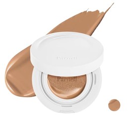 Parnell - Cicamanu Serum Cushion - Moisturizing Foundation for Soothing, Coverage, Glass and Lightweight for Sensitive and Dry Skin Pearl Skin (0.52 F