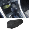 RAGBUSCLE Car Gear Stick Shifting Knobs Leather Cover Shifter Lever,