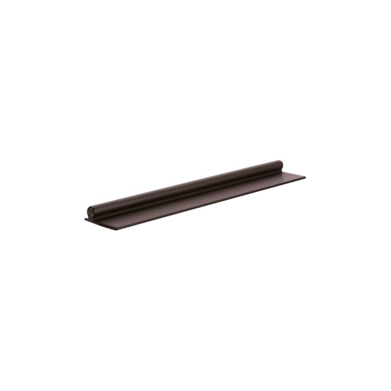 CRL Bronze Sliding Glass Door Replacement Rail - 96 in