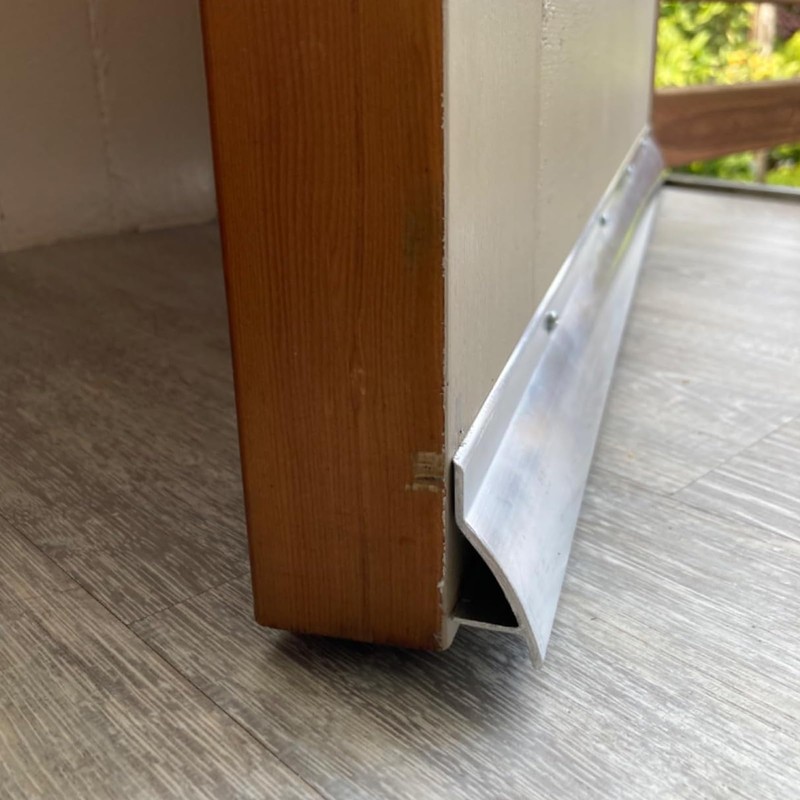 DAILISEN 35.43 in / 90cm L Aluminum Door Drip Cap