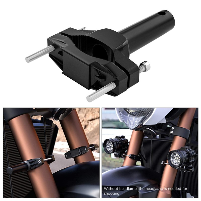 Motorcycle Headlight Holders 2 Pack, 20-55 mm Headlight Mount Motorcycle