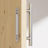 CCJH 24 cm Barn Door Handle Sliding Door Handle Stainless