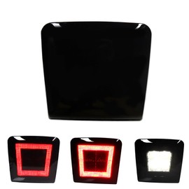 GTINTHEBOX Smoked Lens Led Rear Fog Brake Light Kit Compatible with 2009-up Nissan 370Z,13-17 Juke Nismo