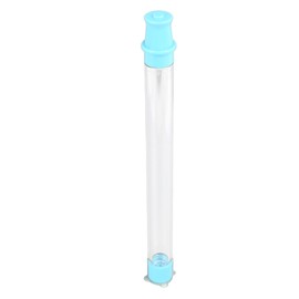 Shot Straw Leakproof Plastic Silicone Shot Straw Tube Reusable Portable Wine Shot Straw with Scale for Bar Party Beach Camping Blue