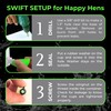 Lil'Clucker - Green Large Automatic Chicken Waterer Cups Suitable for