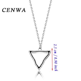 CENWA Collar Alchemy Jewelry Símbolos de elemento planetario Alchemical Símbolos de Transmutación Oculta Alquimia Fuego Tierra Agua Símbolo de Aire
