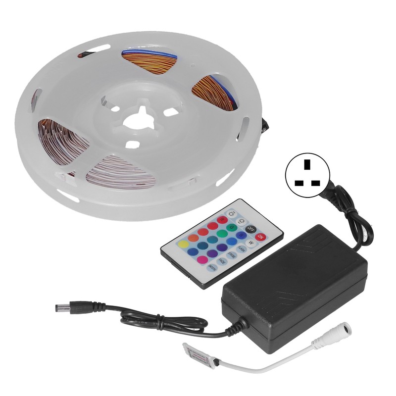 Light Strips 2835 Model Lamp Beads Remote Control 5m Lighting