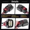 X AUTOHAUX 4pcs Ignition Coil Connector Plug for Ford F150