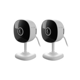 Nexxt Solutions Nexxt 2K Indoor Camera - Smart Wi-Fi Home Security, Wireless Baby Monitor, Dog & Nanny Cam, Easy to Use App, Indoor Room Camera, Human Detection & Night Vision, Camaras De Seguridad para Casa (2PK)