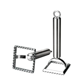 Ibili Ravioli Cutter Square, Stainless Steel, Silver, 6 x 6 x 25 cm