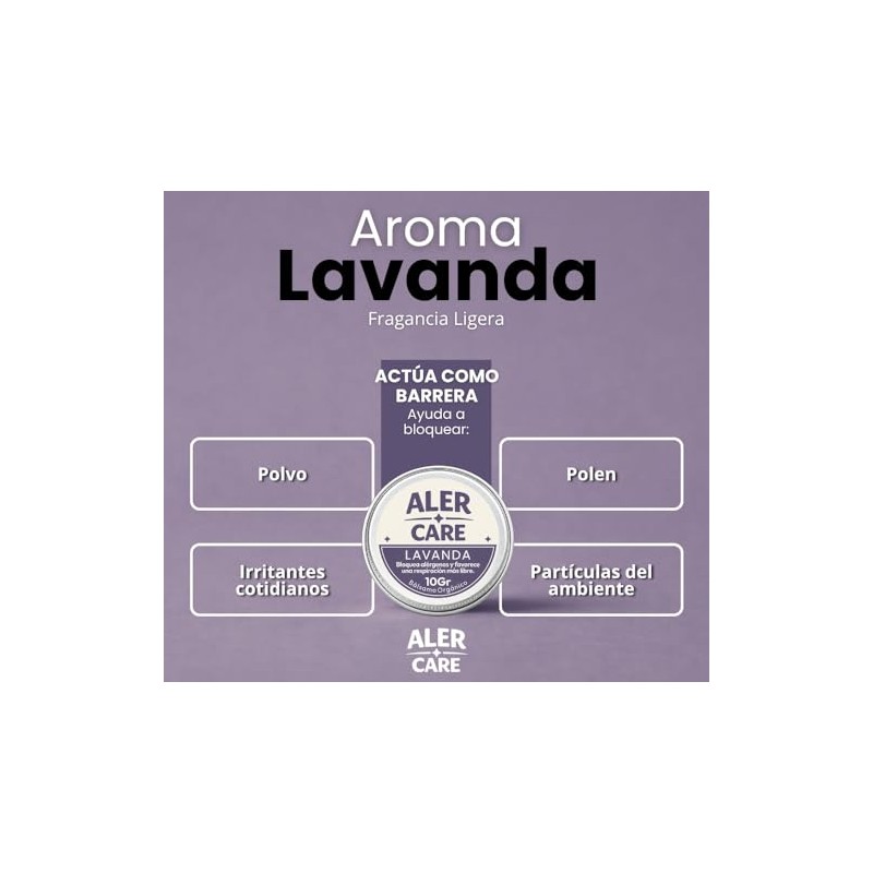 Alercare Bálsamo Nasal Orgánico 10gr Ayuda Alergias Por Polvo Polen