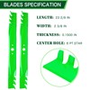 2 Pack 942-04290-X 46 inch Mower Mulching Blade for MTD