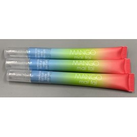 3 Mango Mai Tai Lip Gloss With Coconut Oil bath body