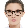 OCCI CHIARI Cateye Reading Glasses Women 3.5 Strengeth Clear Lense