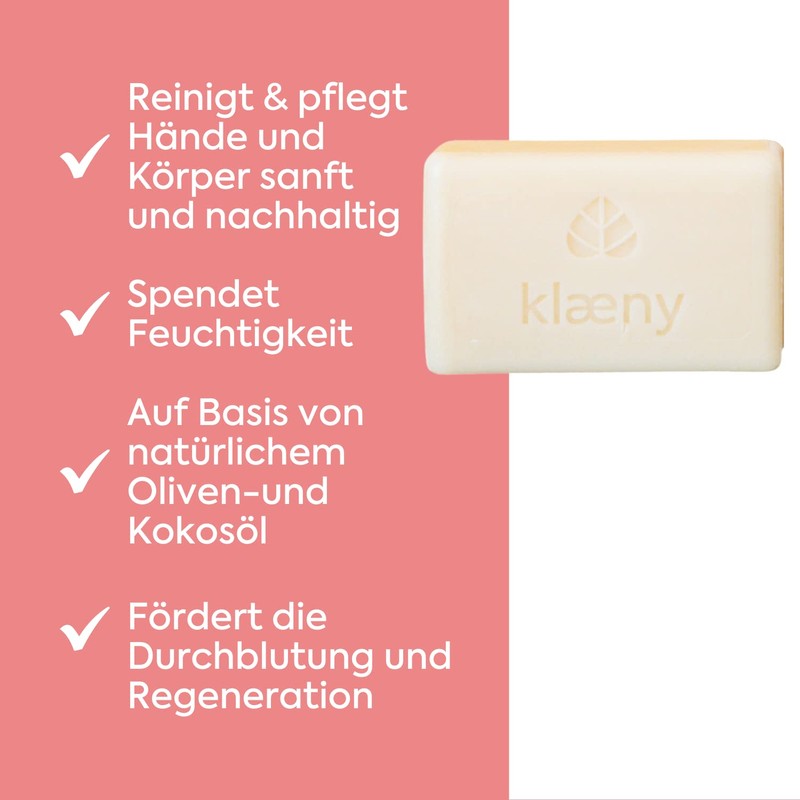 klæny® Solid Hand & Body Soap Blood Orange 100 g