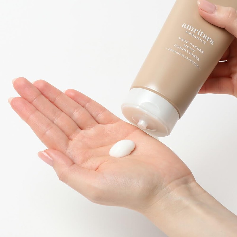 Amritara Veggie Garden Moist Conditioner, Orange & Lavender, 8.5 fl