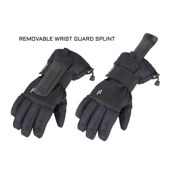 Demon Cinch WRISTGUARD Waterproof Snowboard Glove (Large)