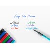 Pilot 2.0 mm V-Sign Pen Liquid Ink Tip - Black/Blue/Red/Green