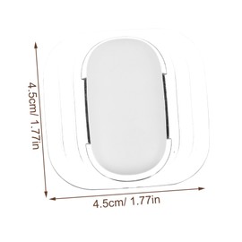 CHILDWEET 3pcs Wall Door Stopper Thick Door Knob Protector Reduction Noise Control Decor Friendly