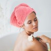 Toalla de Microfibra Cabello Rojo, Súper Absorbente Secado Rápido, Gorro