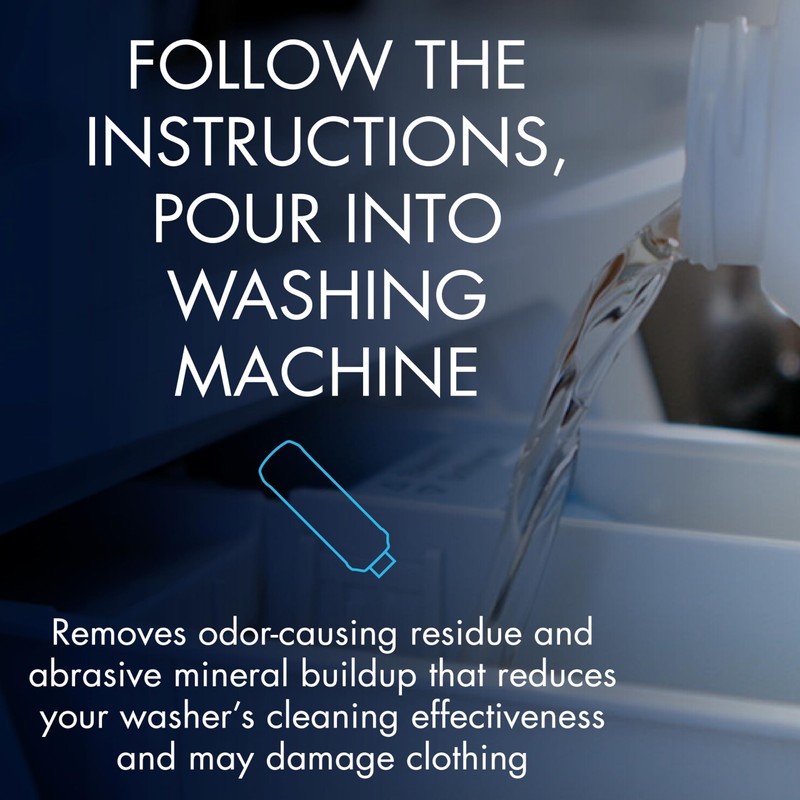 Glisten Dishwasher Magic Machine Cleaner and Disinfectant 2-Pack and Washer