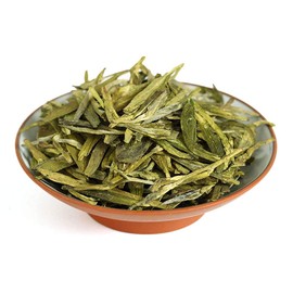 GOARTEA 2Pcs 250g / Total 17.6oz Xihu Longjing Dragon Well Dragonwell Spring Green Tea Loose Leaf Chinese West Lake Long Jing Tea