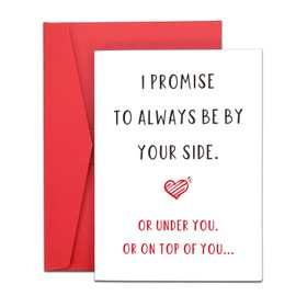 FANICE EOS Christmas Cards Gifts for Boyfriend Girlfriend Birthday Card for Him Funny Anniversary Card Gifts for Him Her Women Men Valentines Day Card for Fiance Husband Wife Christmas Birthday Card