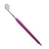 Osung 2MHC2 Dental Mirror, Softgrip Handle, Cone Socket, Purple