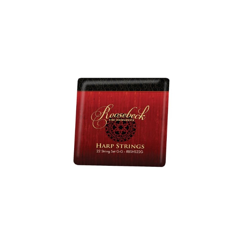 Roosebeck Harp String Set, 22, G - G