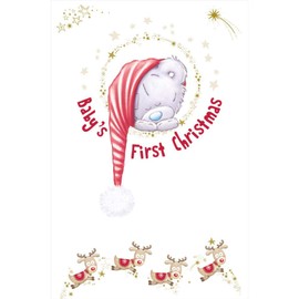 Me To You Bear Baby's 1st Tiny Tatty Teddy Christmas Card