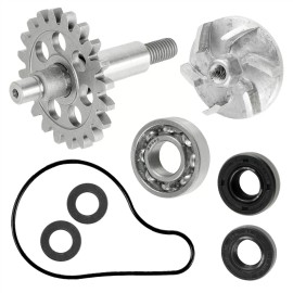 Caltric Water Pump Impeller Shaft Gear Kit For Yamaha YZ250F 2001-2013