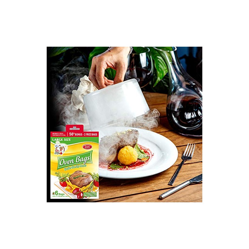 Home Select 10750-4 Oven Bags with 2 Bonus Bags (6