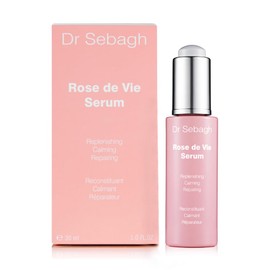 Dr Sebagh Rose de Vie Serum- Nourishing, Anti-Aging Formula for Dry, Mature or Sensitive Skin | Soothes Redness & Irritation | Non-comedogenic- 30 ml