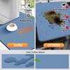 Dish Drying Mats for Kitchen Counter, Waterproof Coffee Mat for